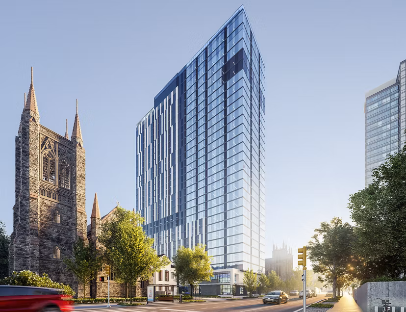 rendering of The Chestnut Apartments