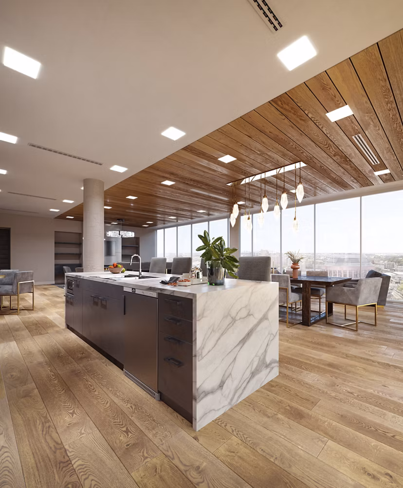 rendering at The Chestnut Apartments