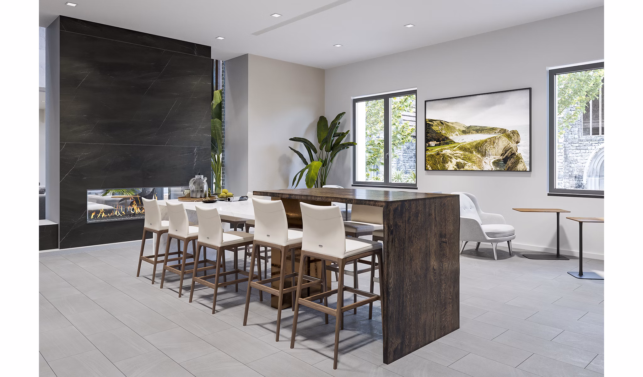 rendering of The Chestnut Apartments