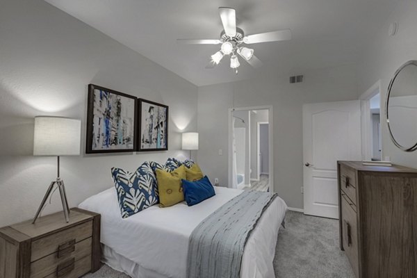 bedroom at Springs at Continental Ranch Apartments