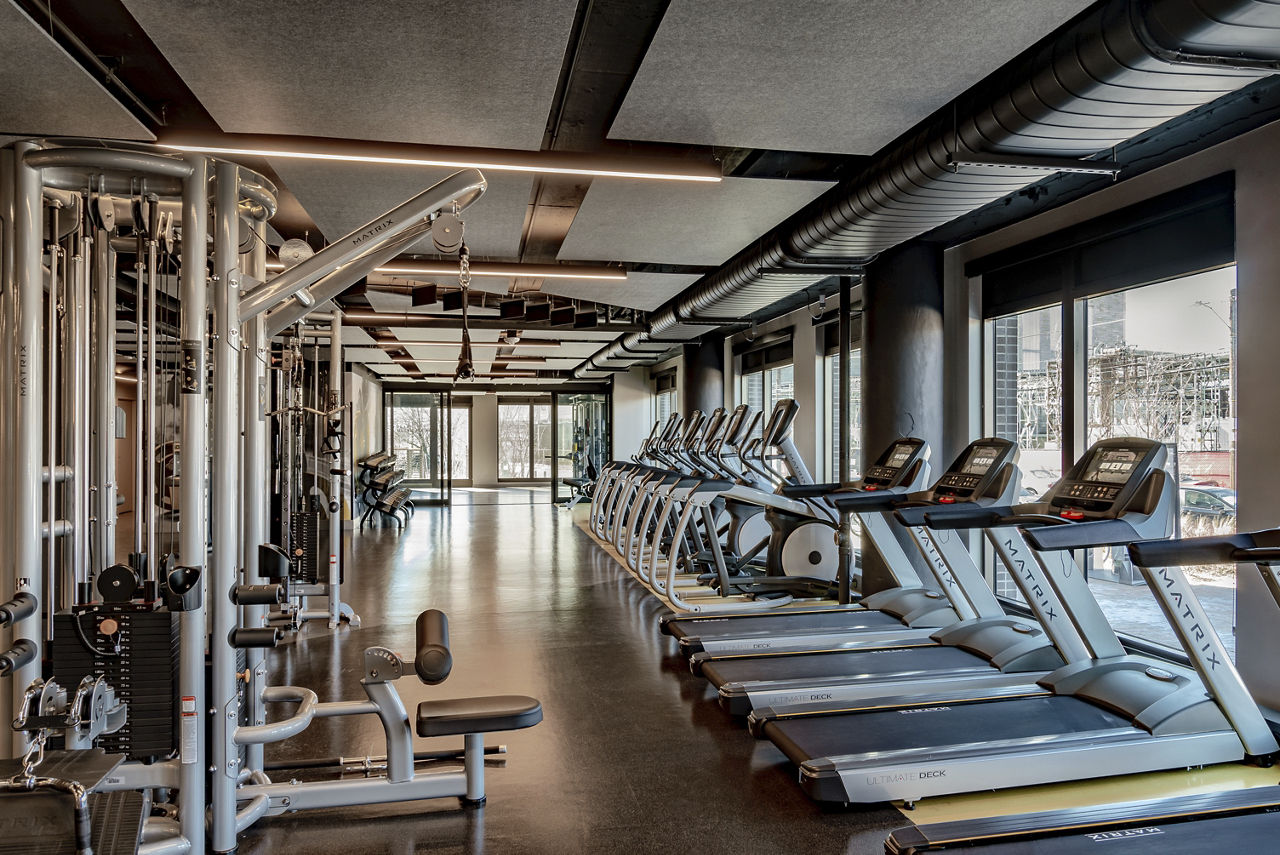 Gym at Watermark At Buzzard Point (2 of 3)