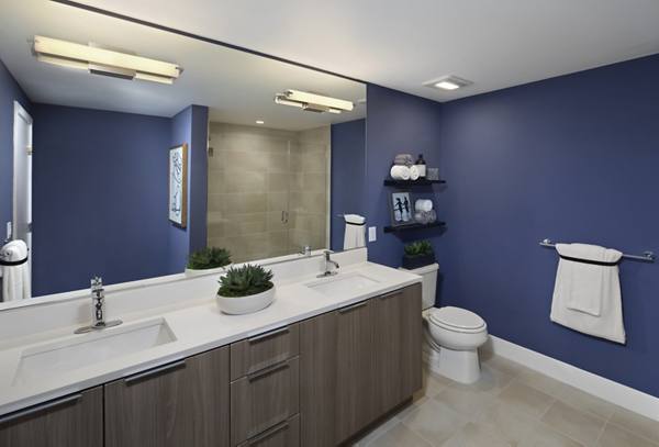 bathroom at Lynhaven Apartments