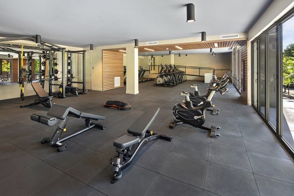Fitness center with state-of-the-art equipment at Lynhaven Apartments, ideal for active lifestyles and wellness enthusiasts