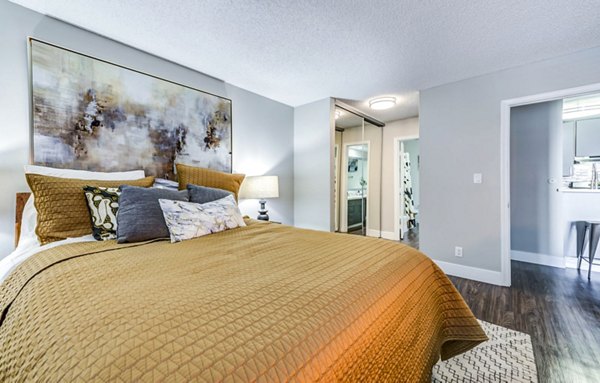 bedroom at The Chadwick Apartments