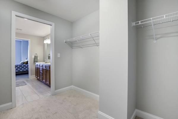 closet at Overlook at River Place Apartments