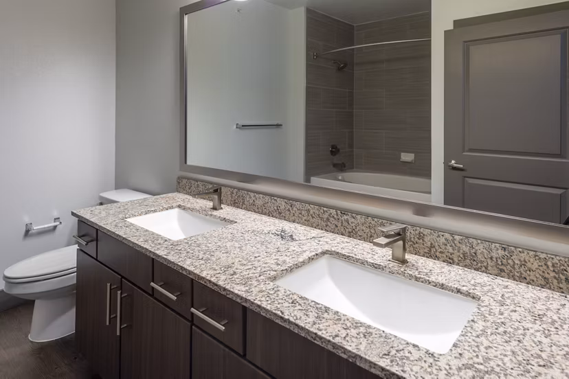 bathroom at 22Hundred Apartments