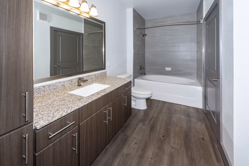 bathroom at 22Hundred Apartments