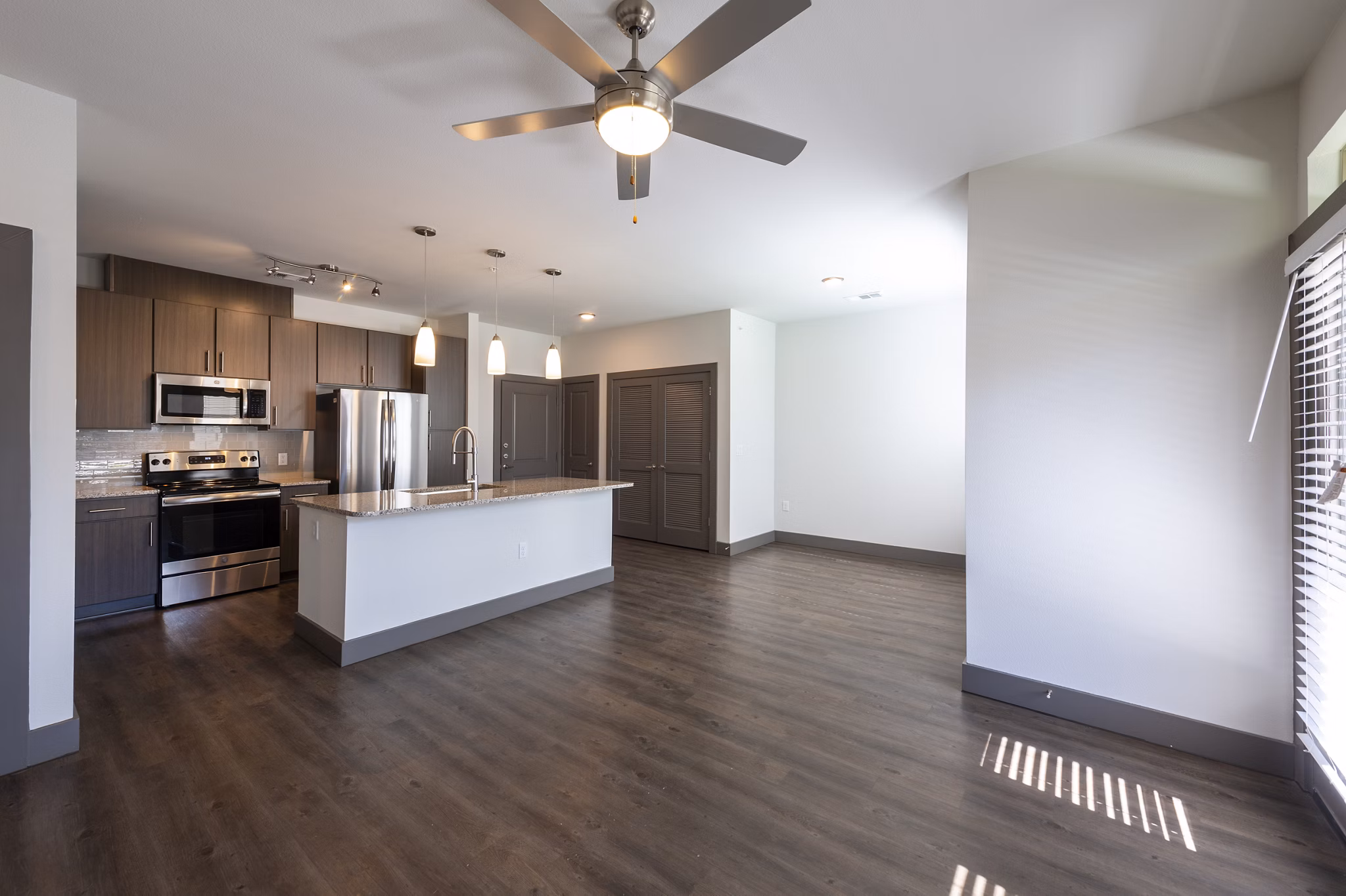 kitchen at 22Hundred Apartments