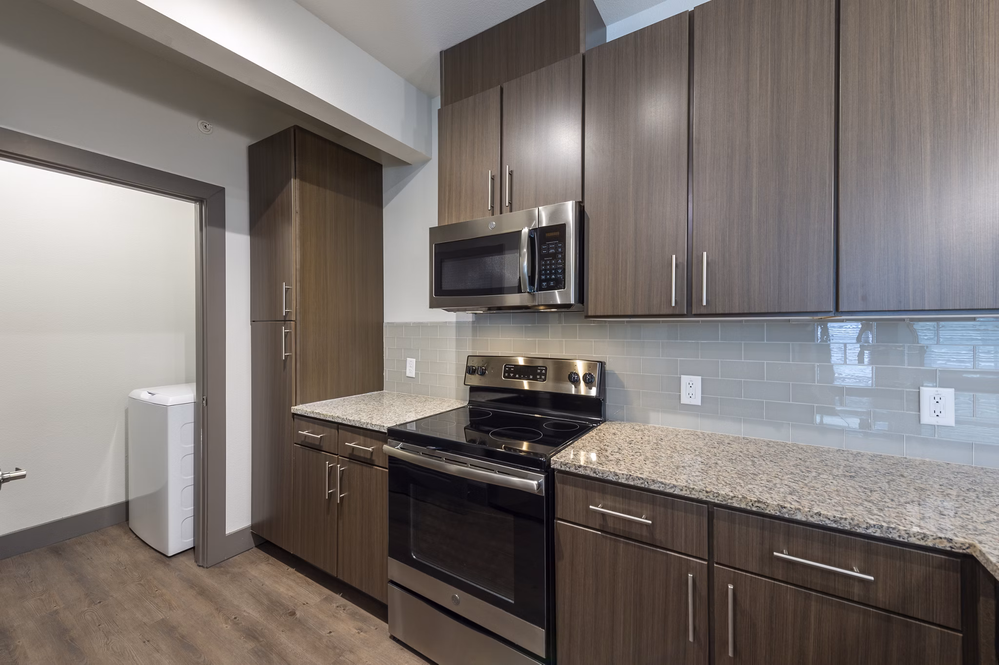 kitchen at 22Hundred Apartments