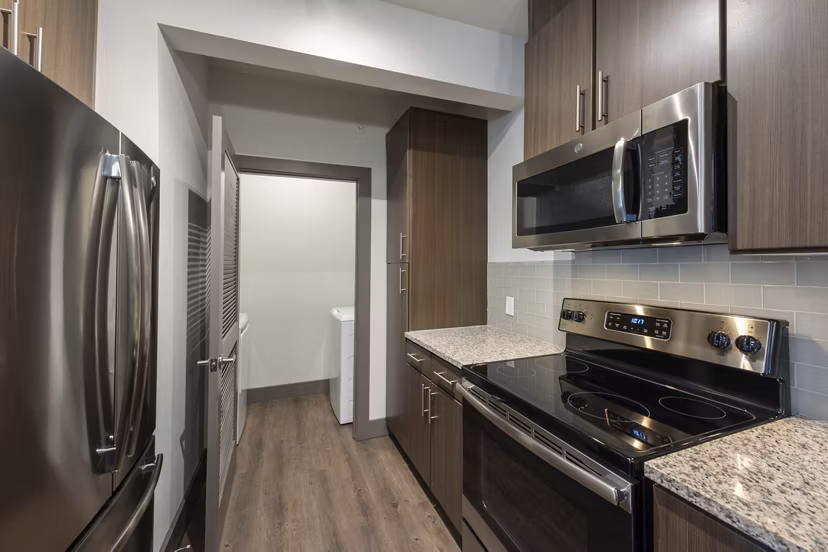 kitchen at 22Hundred Apartments