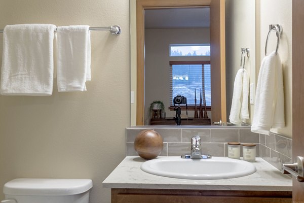 bathroom at Diamond Rock Rentals