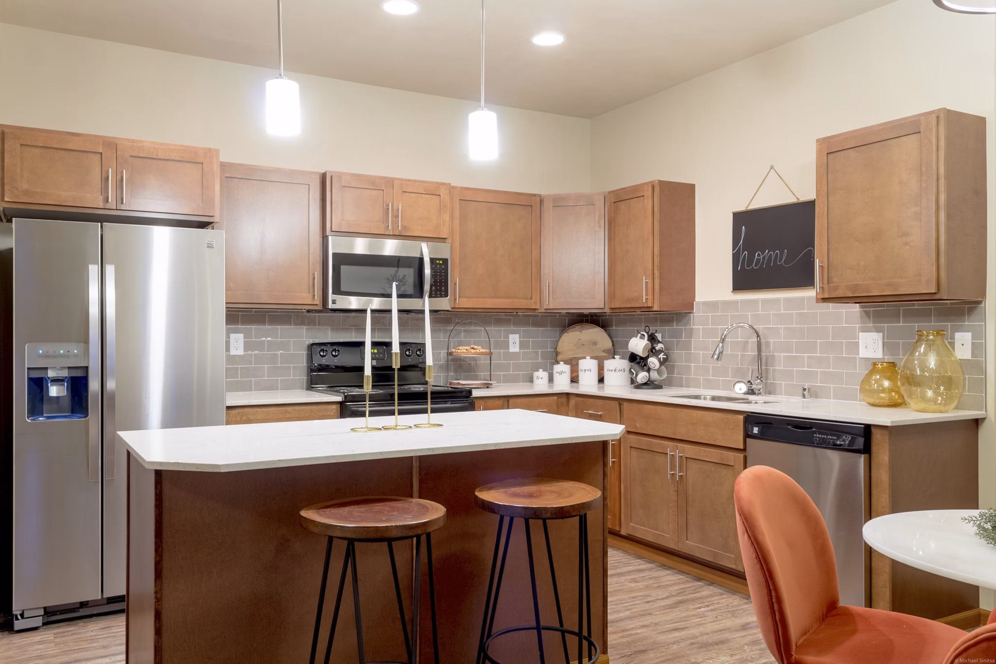 kitchen at Diamond Rock Rentals