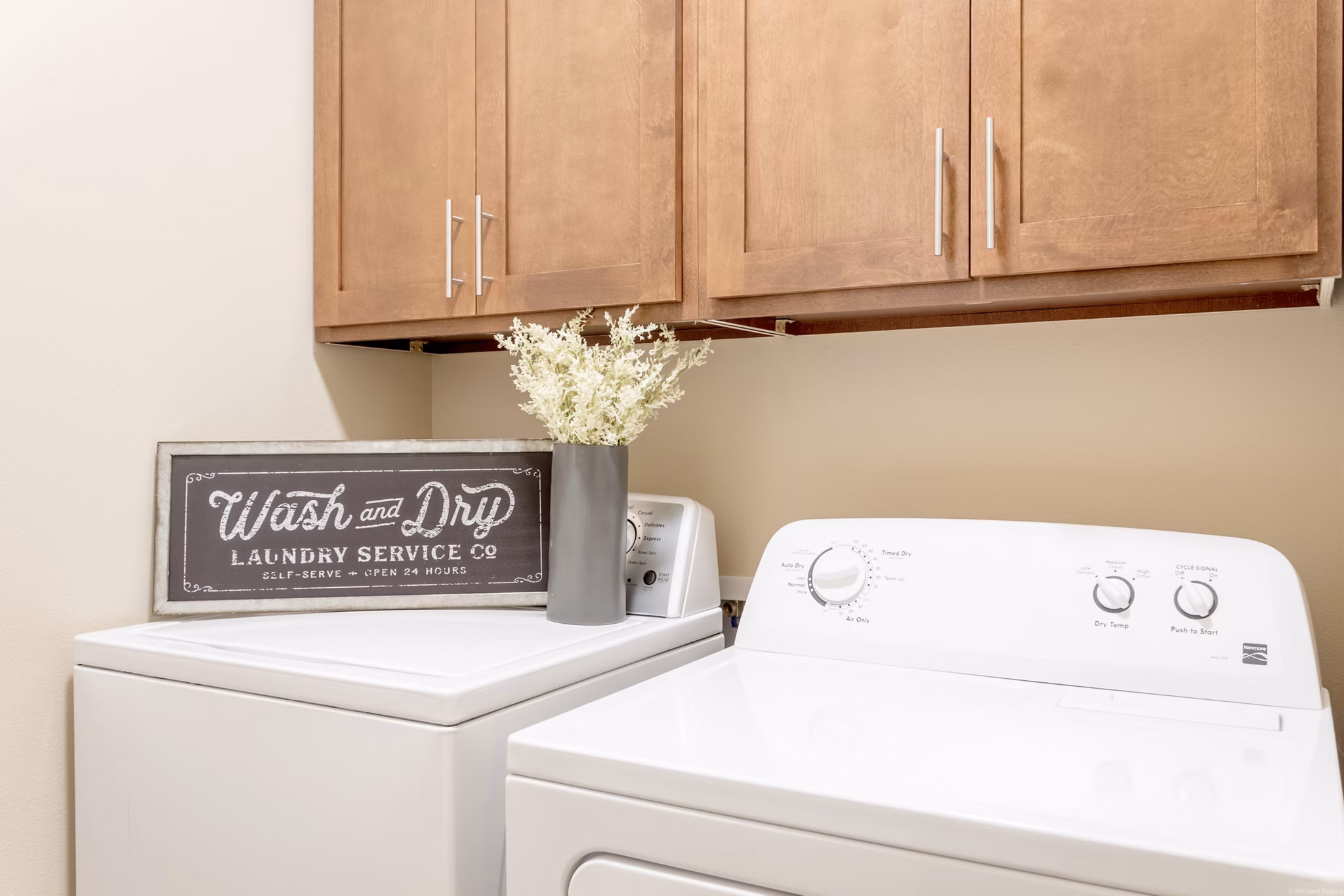 laundry room at Diamond Rock Rentals