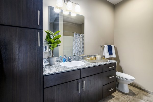 bathroom at Whetstone Apartments