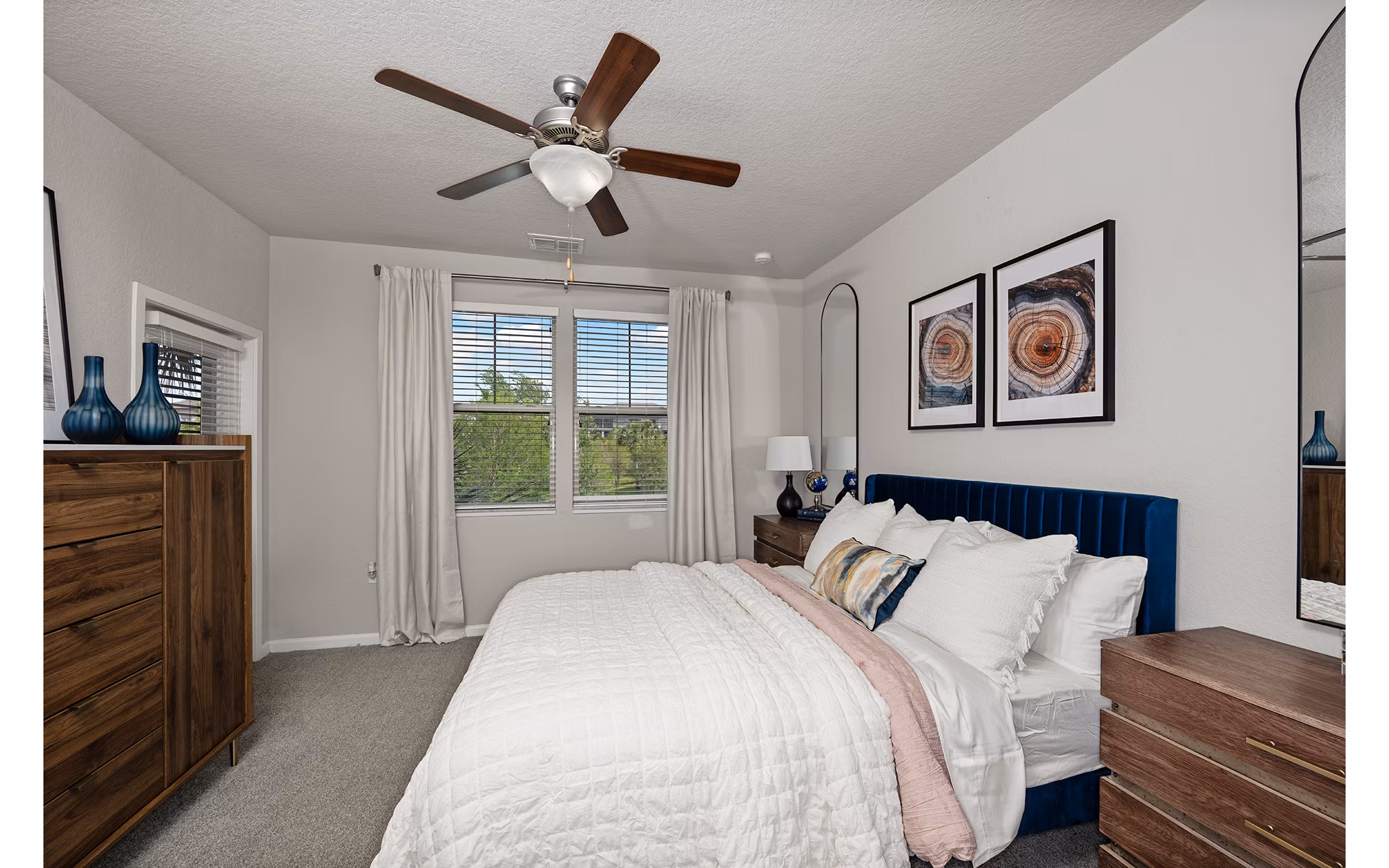 bedroom at Zen Apartments