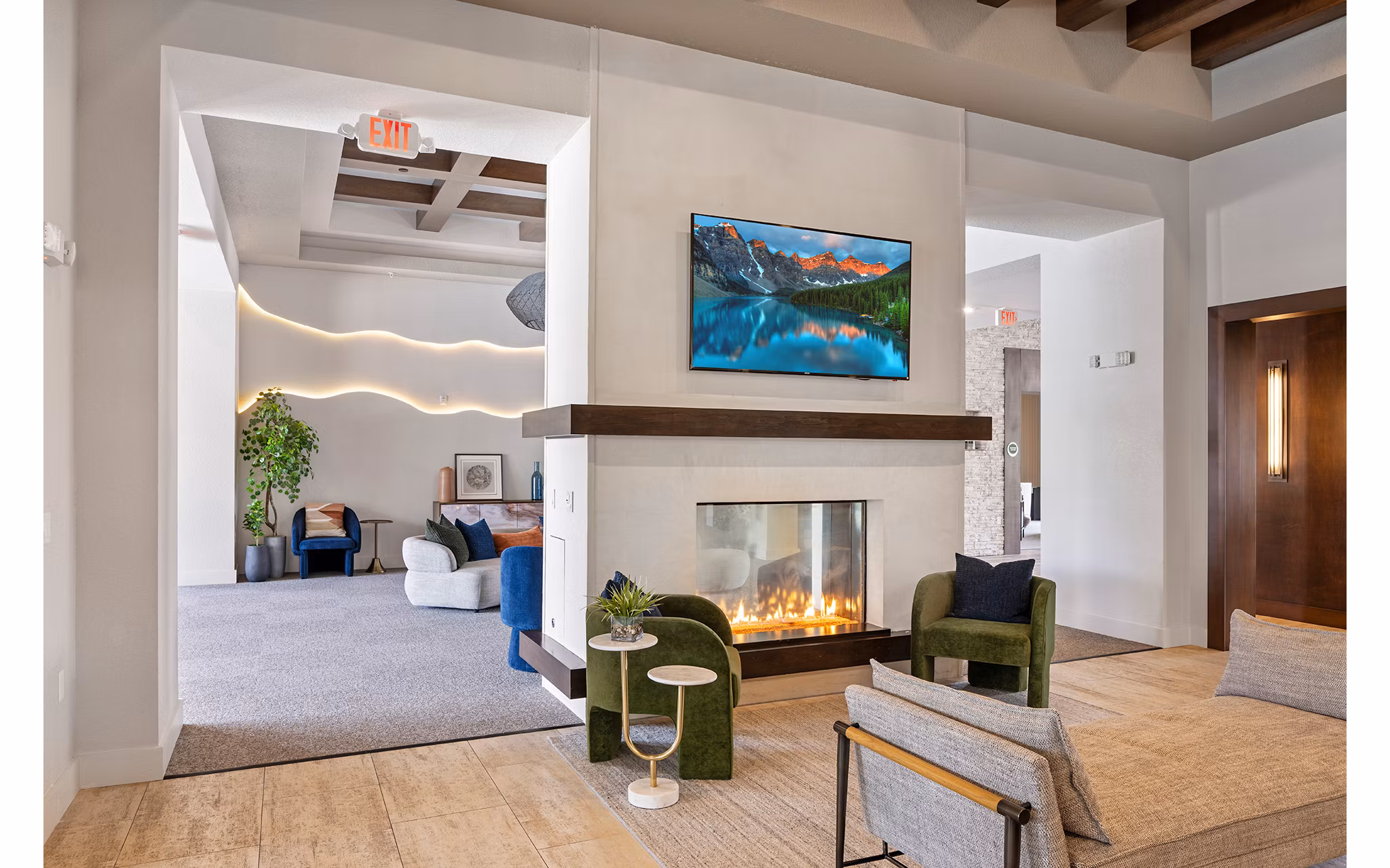 clubhouse at Zen Apartments