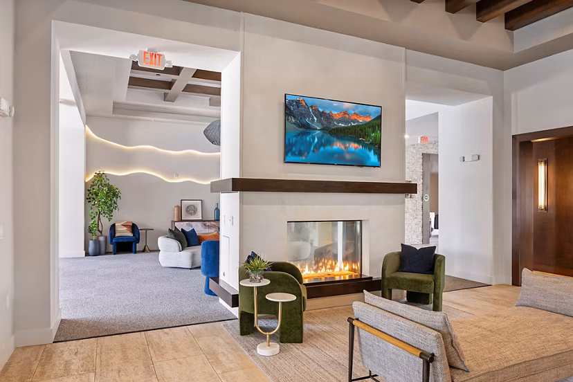 clubhouse at Zen Apartments