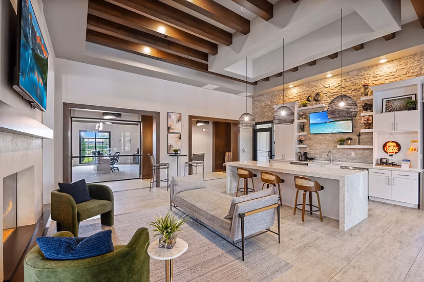 clubhouse at Zen Apartments