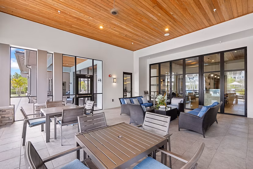 clubhouse at Zen Apartments