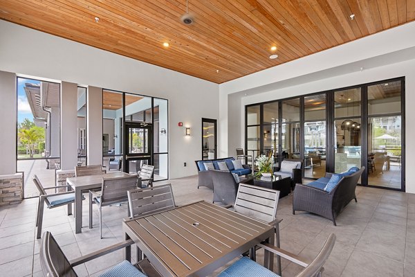 clubhouse at Zen Apartments