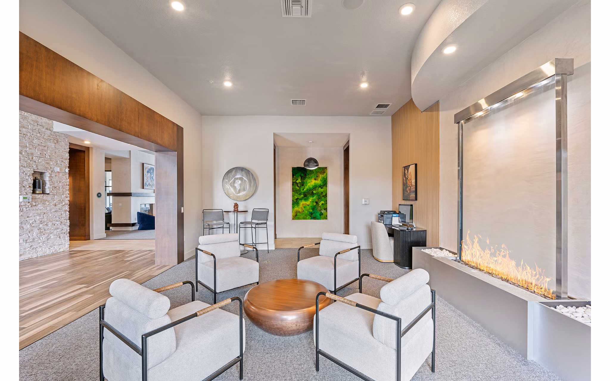 clubhouse at Zen Apartments
