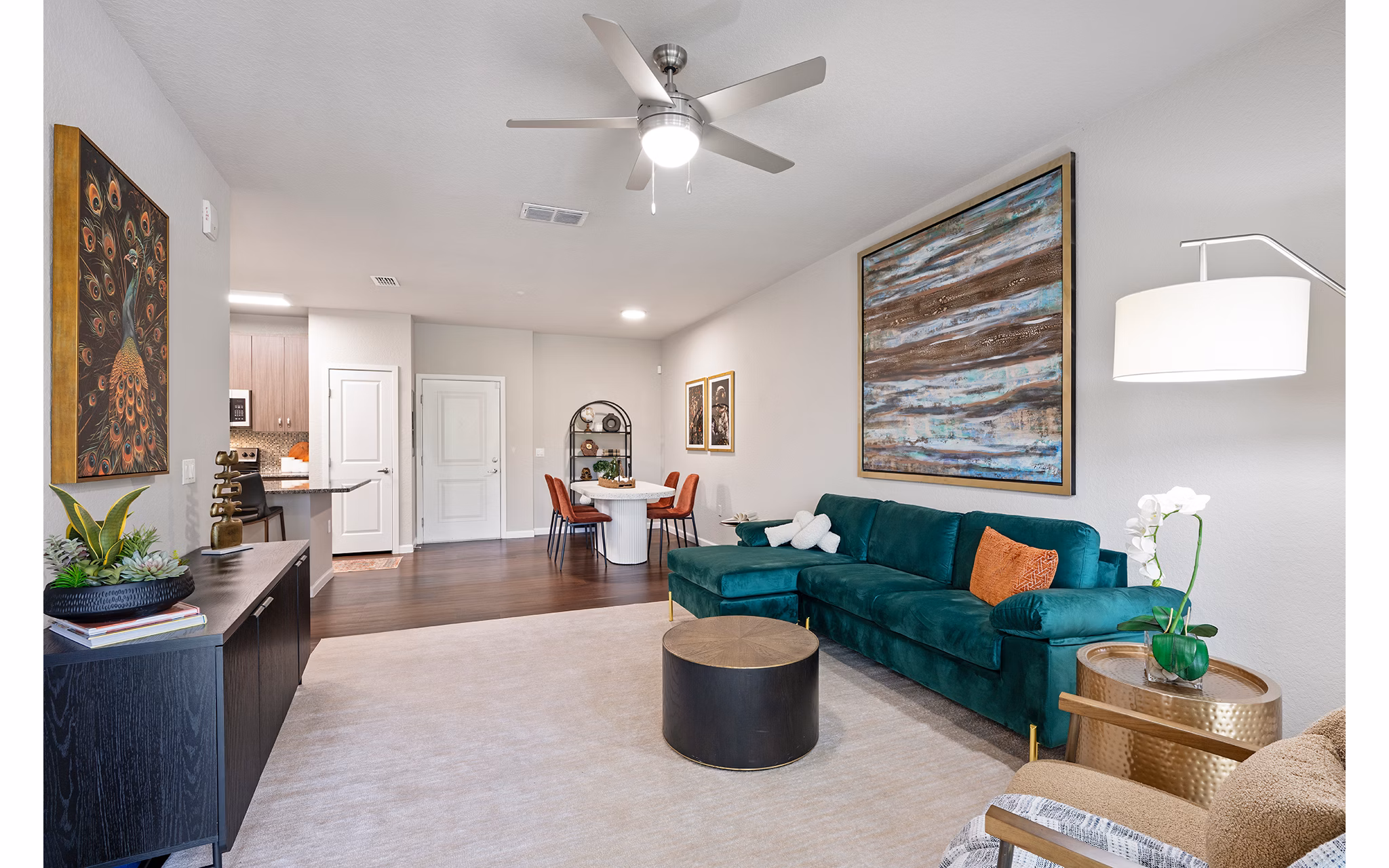 living room at Zen Apartments