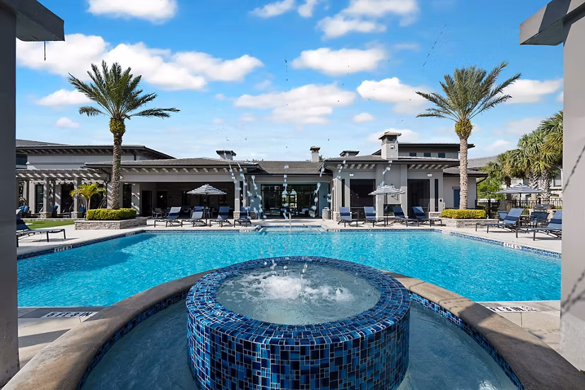 pool at Zen Apartments