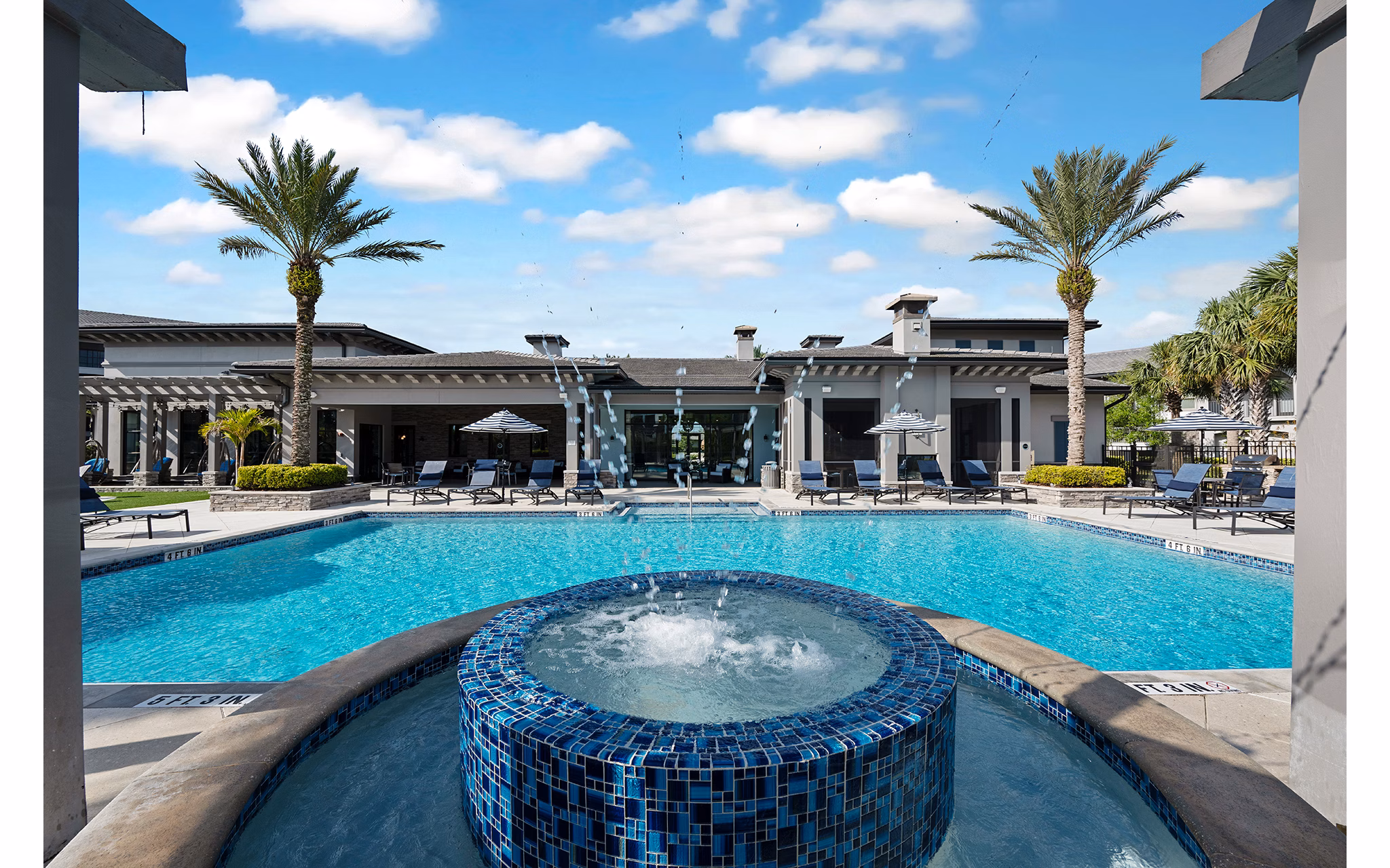 pool at Zen Apartments