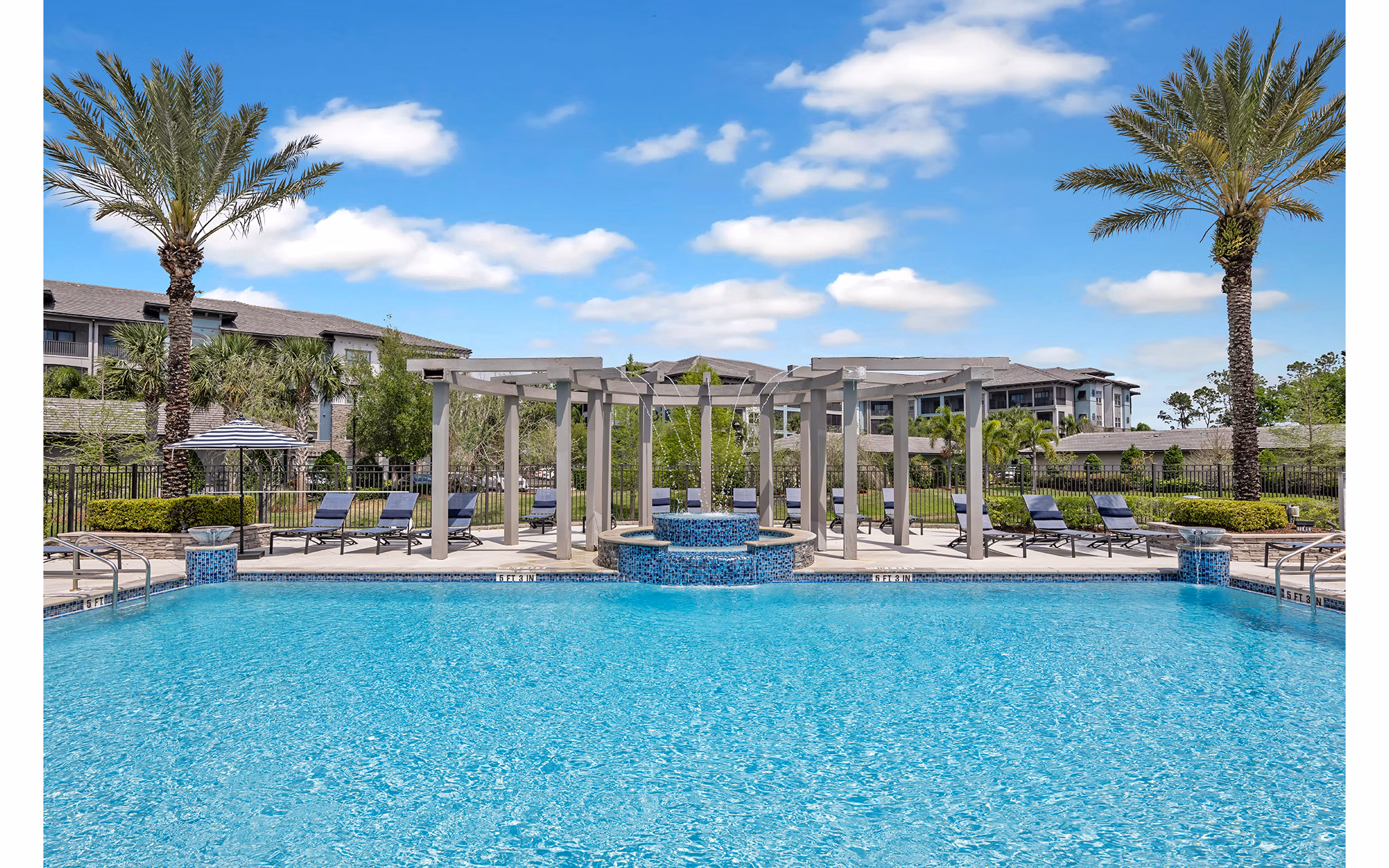 pool at Zen Apartments
