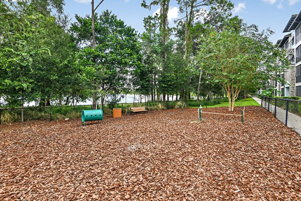 dog park at Zen Apartments