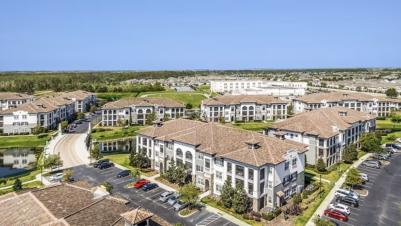 Venetian Isle: Elegant waterfront apartments featuring lush landscaping in Boynton Beach