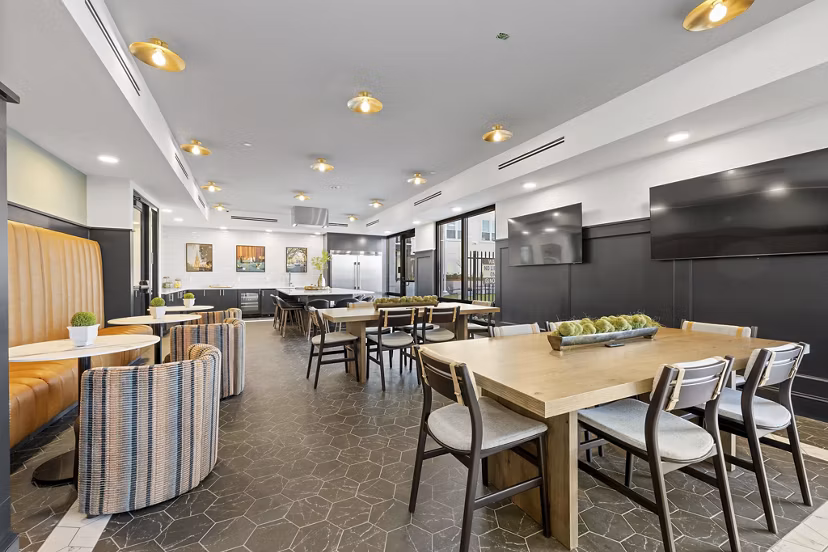 clubhouse at Pilot & Park Apartments