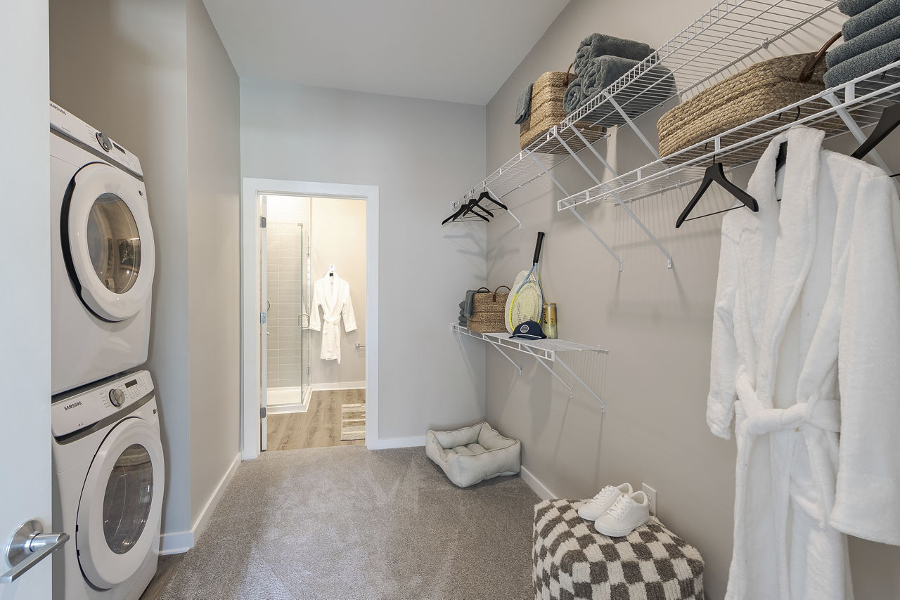 Laundry room at Pilot Park