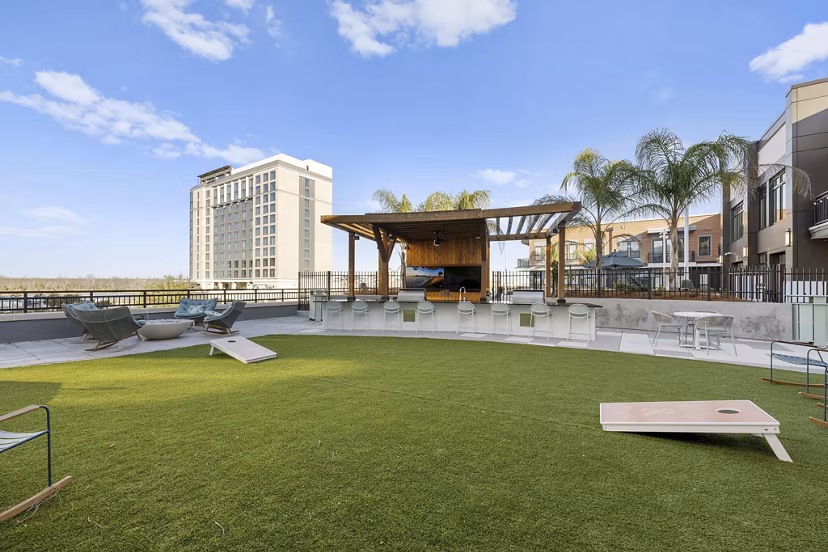 dog park at Pilot & Park Apartments