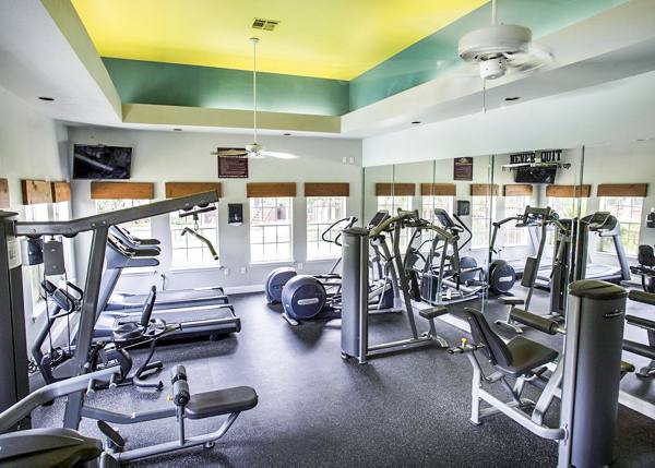 fitness center at Montecito Apartments