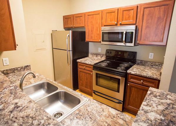 kitchen at Montecito (TX) Apartments