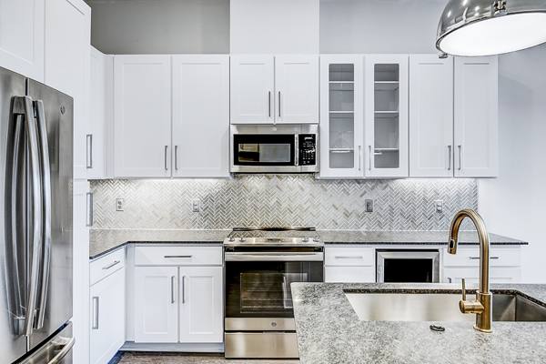 kitchen at The Gabriella Apartments