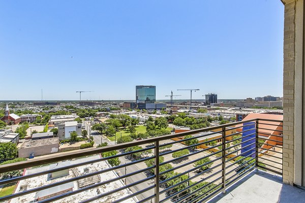 patio/balcony at The Gabriella Apartments