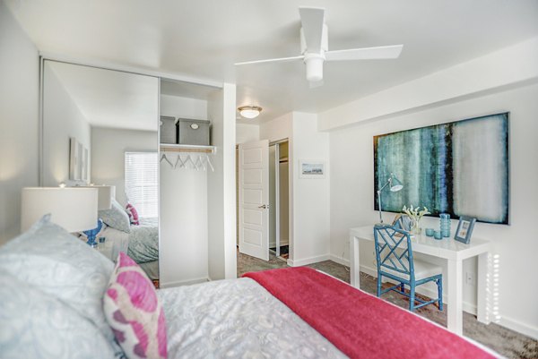 bedroom at Serenity at Larkspur Apartments