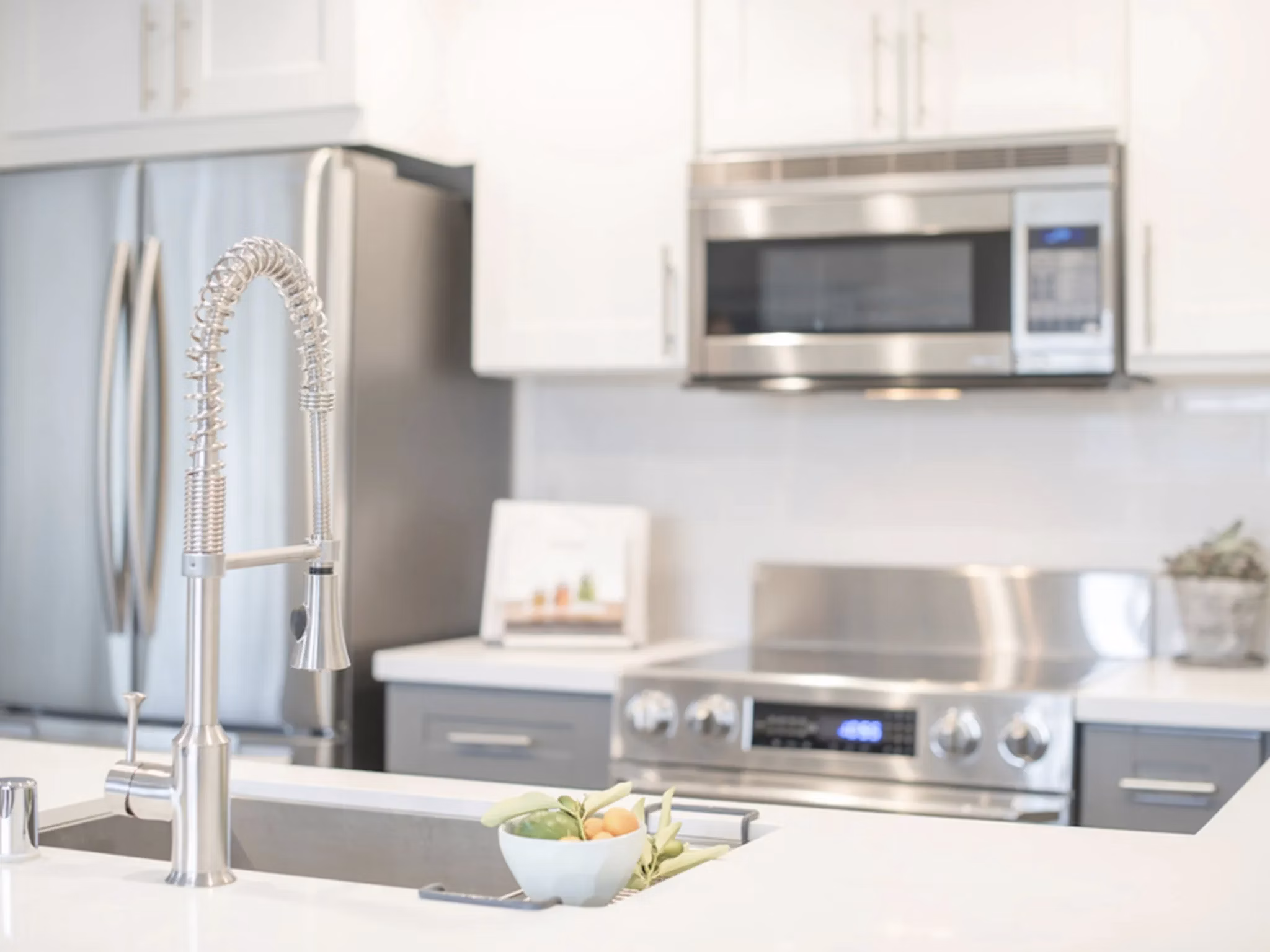 kitchen at Serenity at Larkspur Apartment