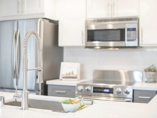 kitchen at Serenity at Larkspur Apartment