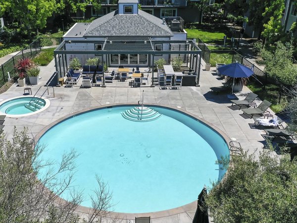 pool at Serenity at Larkspur Apartments