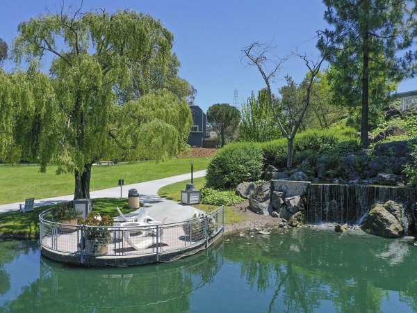 park and walking trail at Serenity at Larkspur Apartments