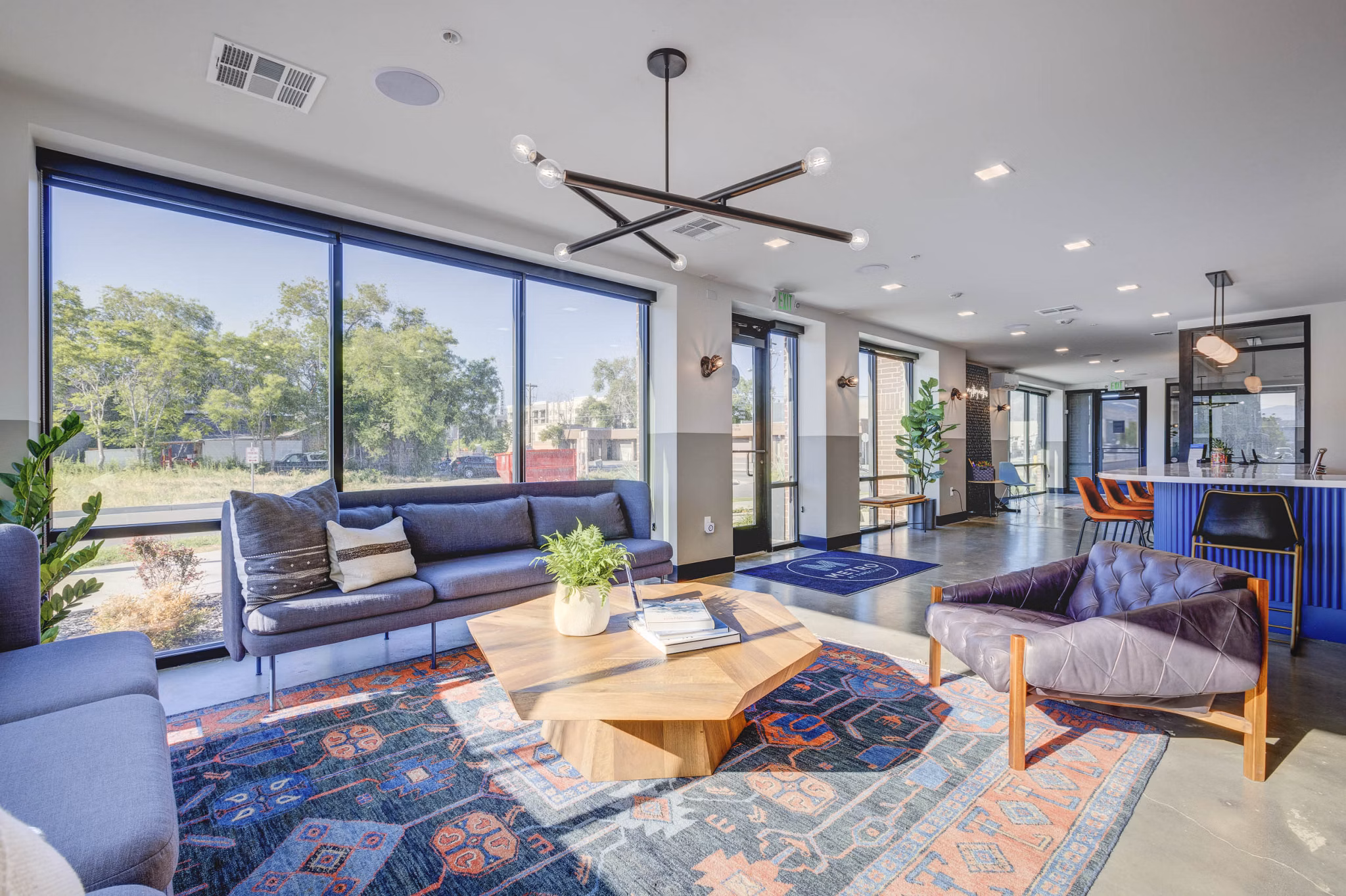 clubhouse at Metro at Fireclay Retail Apartments