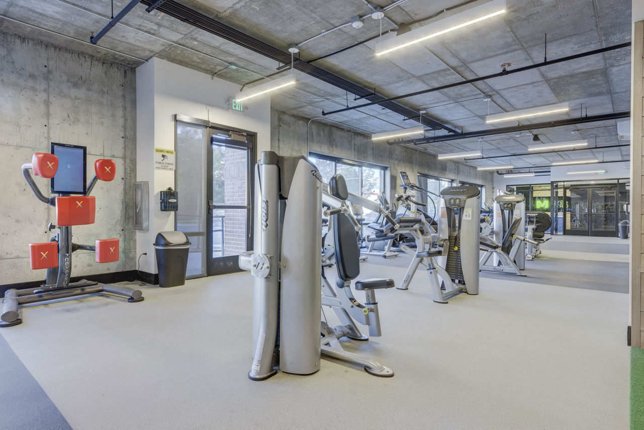 Gym at Metro At Fireclay (2 of 5)