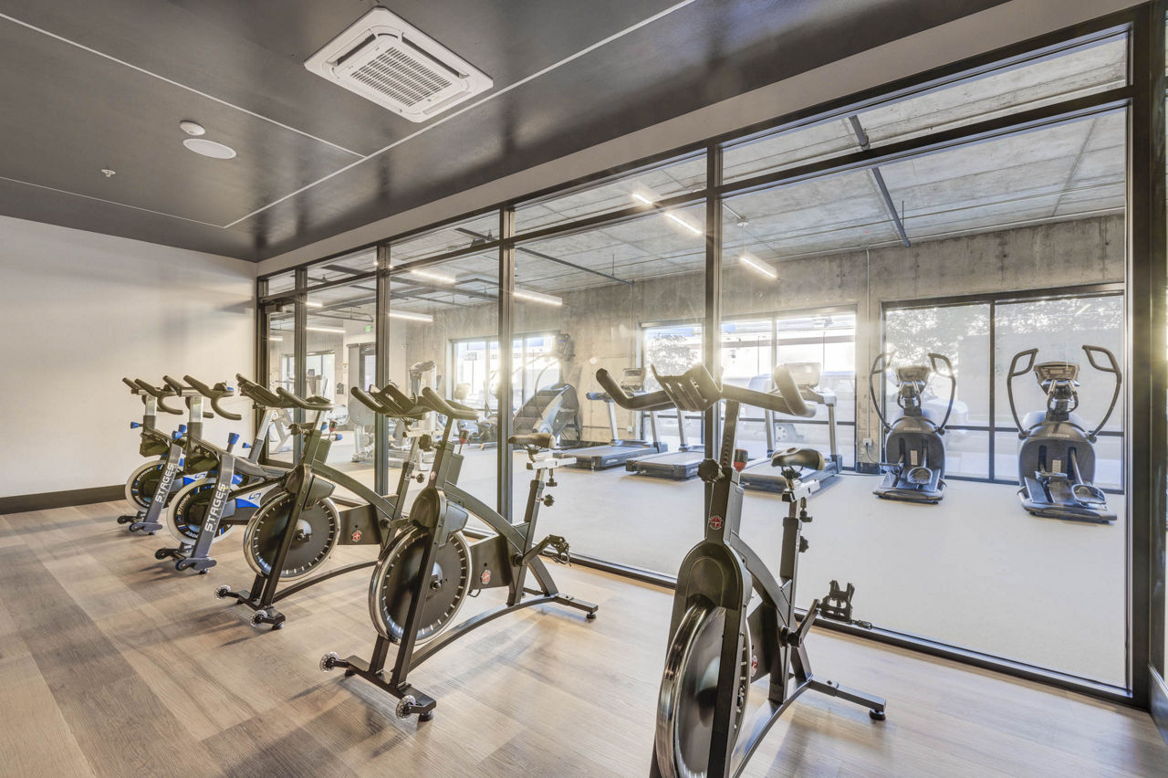 Gym at Metro At Fireclay (4 of 5)