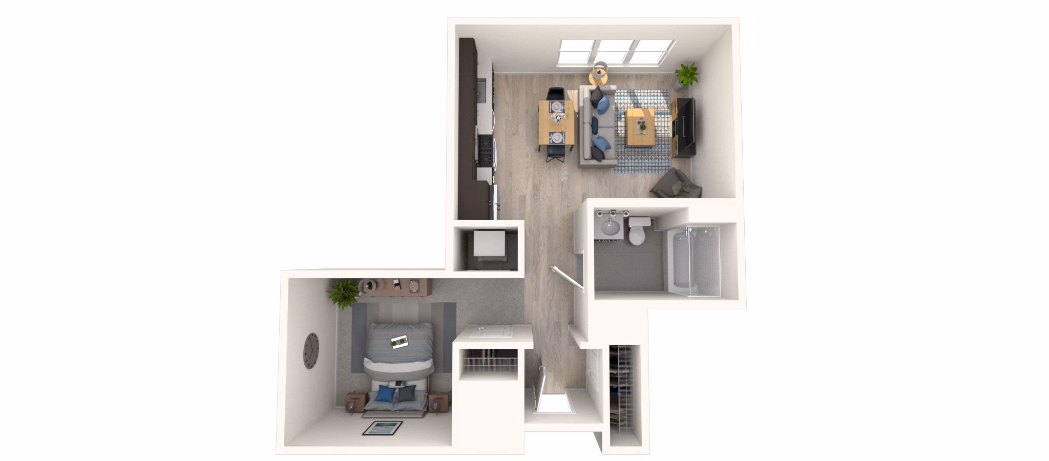 S1-2 floor plan at Arlington 360 Apartments