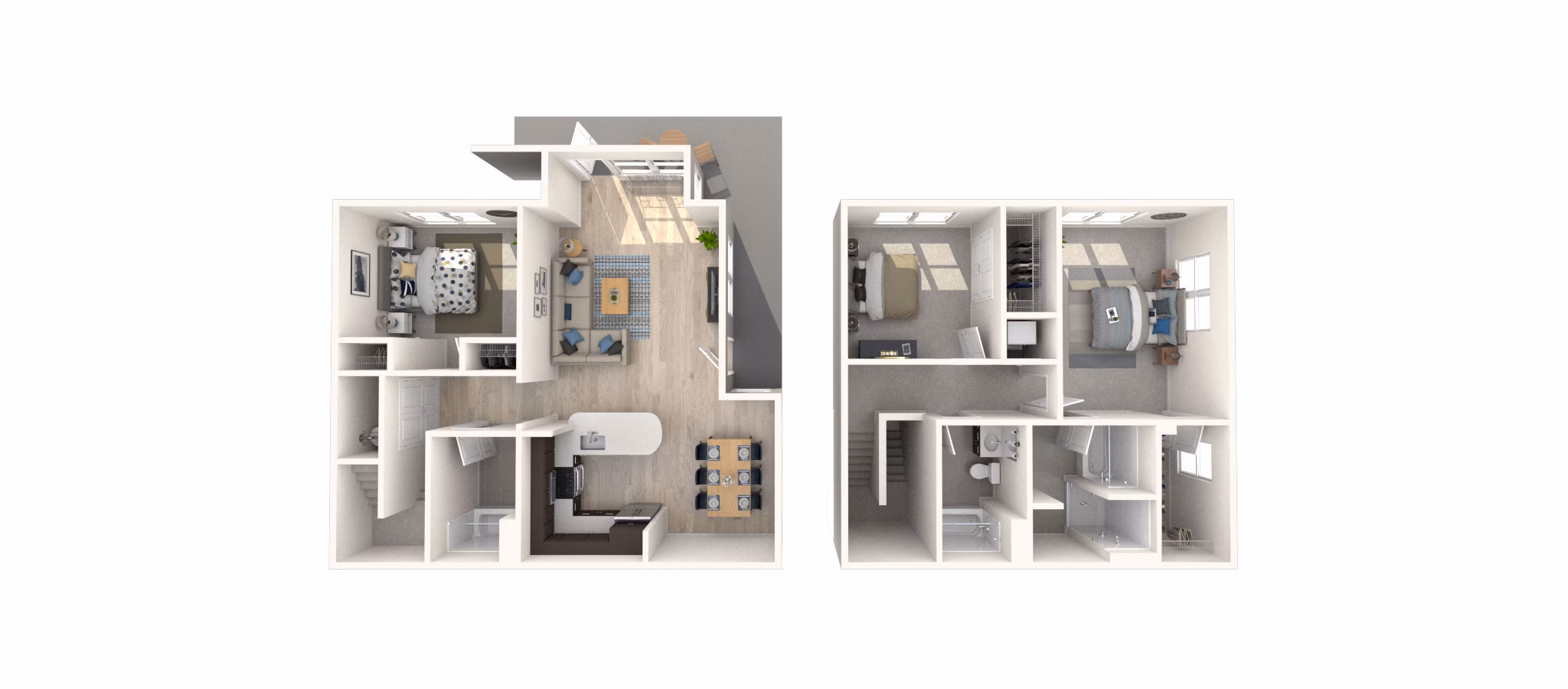 T32TH floor plan at Arlington 360 Apartments