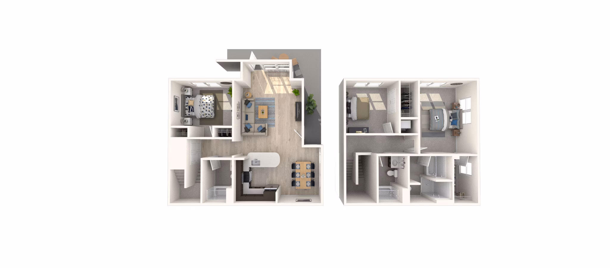 T32TH-2 floor plan at Arlington 360 Apartments