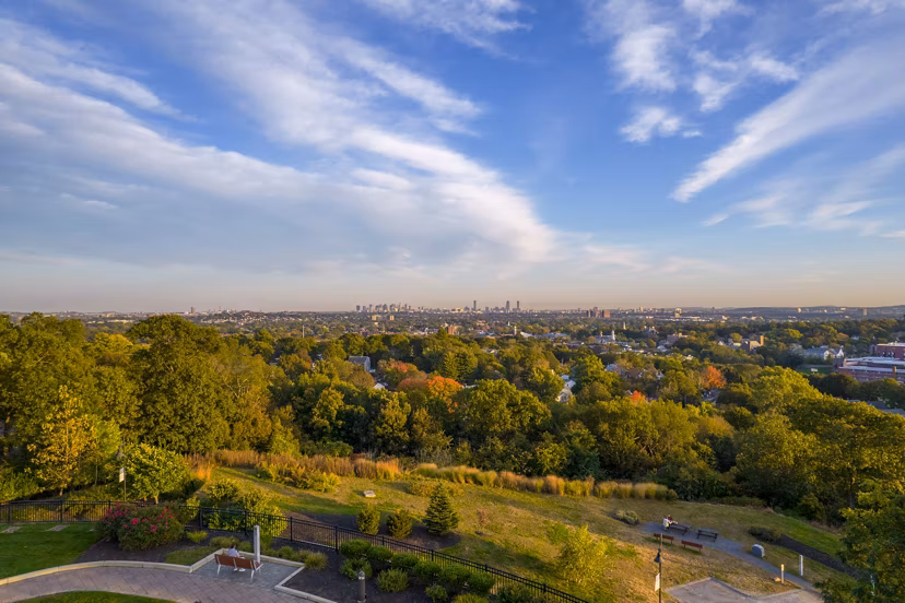 Exterior view of Arlington 360: Unique luxury apartments with stunning architecture in Arlington